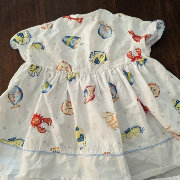 vintage Disney Store beachy style shirt/dress. Size 6 months - Picture 4 of 6